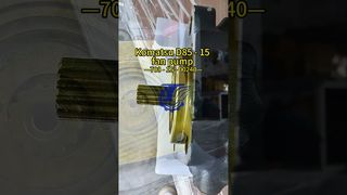 コマツ D85 - 15 ファンポンプの精密修復レベルでの再生