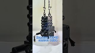 コマツ D65-15 コントロールバルブ#油圧ポンプ#コントロールバルブ