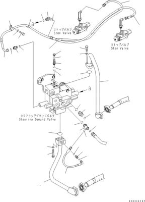 708-1W-00960 708-1W-00850 708-1W-03710 For Komatsu WA450-6 WA470-6 WA480-6 Hydraulic Piston STEERING PUMP