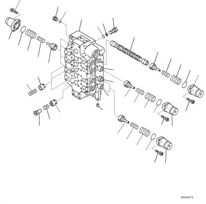 REBUILT Hydraulic Main Control Valve NO.2 Applicable for Komatsu PC1250LC-8 PC1250-8 PC1250SP-8 PC1250-8R Excavator