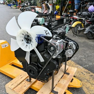 Yanmar 4TNV98 4TNV98T 4TNV98T-S用の安定ディーゼル掘削機エンジン