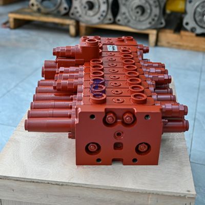 日立EX55ZAX60コベルコSK60掘削機用のナチ制御バルブ DPK-T04-8P-DC-7815F