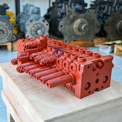 日立EX55ZAX60コベルコSK60掘削機用のナチ制御バルブ DPK-T04-8P-DC-7815F
