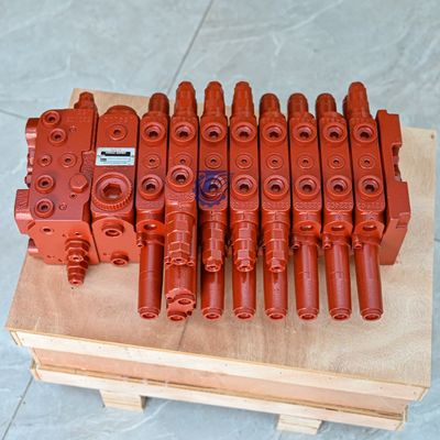 日立EX55ZAX60コベルコSK60掘削機用のナチ制御バルブ DPK-T04-8P-DC-7815F