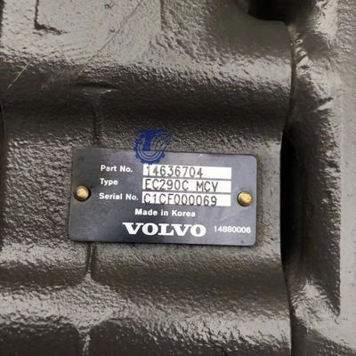 VOE14636704 VOE14541591 ボルボ用 EC290B EC290C FC3329C 重用品用 補給品 制御 バルブ エンジニアリング マシン