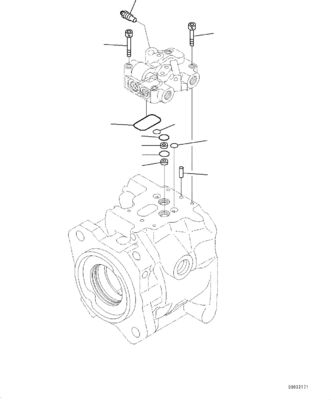 708-1U-00120 708-1U-00140 708-1U-00170 コマツー向け WA380-6 WA430-6 水力ポンプ ステアリングポンプ