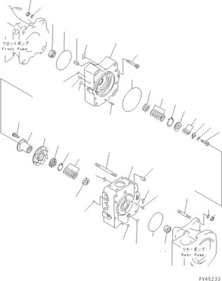 708-2L-00960 708-2L-00961 708-2L-05420 コマツーWA700-3用 水力ポンプ ローダーポンプ オリジナル 高品質
