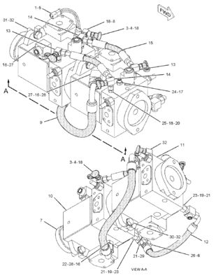 CAT CS-533D CS-583E CS-663E CS-573E CP-533D A4VG56 ハイドロリックメインポンプ GP-ピストンポンプ (プロペール,AXLE)
