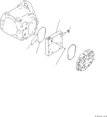 708-1L-00300 R7081L00300 708-1L-01310 708-1L-04010 コマツーブルドーザーのためのD275AX-5 水力労働装置 パンプ 原装