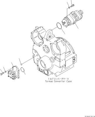 705-52-30920 705-14-34540 コマツーブルドーザーのために D275A-5D D275AX-5 D275A-5R 水力ポンプ ピストンポンプ