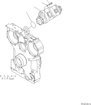 198-49-34100 コマツーブルドーザー D375A-6 D375A-5 水力主ポンプ オリジナル 作業設備 ポンプ