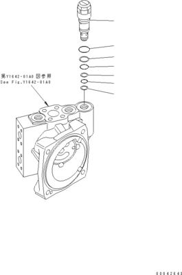 706-7H-01101 706-7H-12310 706-7H-01100 コマツーブルドーザーのために D155AX-6 D155AX-7 水力モーター HST パンプ