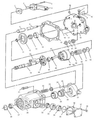 4T6895 CA4T6895 4T-6895 CAT 416 428 バックシューローダー用 水力主ポンプ ピストンポンプ パンプ ASSY パンプ GP-ピストン 後売り 高品質 オリジナル