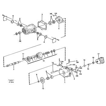 VOE11026949 VOLVO L120C L120C L150C ホイールローダー 水力主ポンプ ピストンポンプ パンプ ASSY パンプ GP-ピストン 後売り 高品質 オリジナル