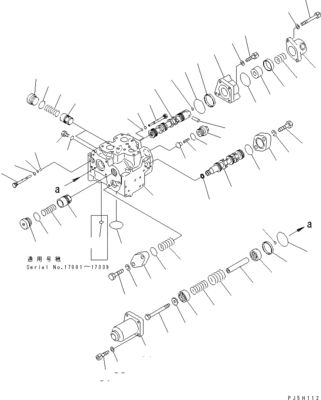 オリジナルの水力主制御バルブ コマツー D375A-3A D375A-3D D375A-3 ブルドーザー 建設機械部品