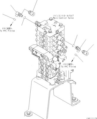 723-21-04200 7232104200 723-29-50601 723-29-50600 コマツー向け PC78MR-6 PC78US-6 PC78UU-6 掘削機パーツ 水力主制御バルブ オリジナル
