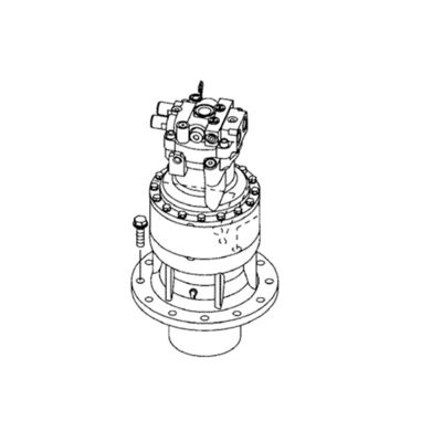 KRC10010 スイング装置 ASSY / スイングギアボックス / ケース SH200-5 CX210C CX210B スイング減速装置