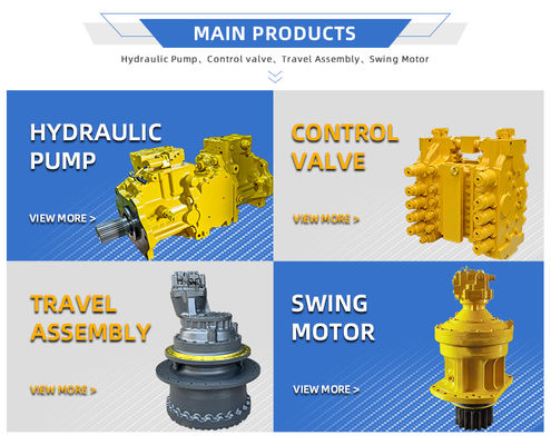 High Performance Hydraulic Final Drive Travel Motor Travel Gearbox For Komatsu D375A-5E0 Bulldozer 195-27-00720 195-27-00730